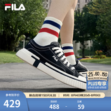 斐乐（FILA）LOOP断层鞋男鞋帆布鞋新款休闲鞋运动板鞋 黑-BK 41
