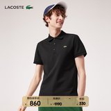 LACOSTE法国鳄鱼男装经典商务休闲纯色翻领Polo衫|PH7937 031/黑色 L 5