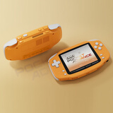 KONKR Pocket Advance 复古安卓掌机 MTK Helio G90T 经典横版复古迷你便携游戏掌机 珊瑚橙 4G+64G