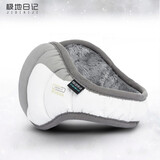 极地日记 冬季新品羽绒耳罩耳包男士户外防寒运动登山耳捂折叠可调节耳罩 C12Athena 霁 均码