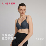 爱慕内衣女国风新中式蕾丝聚拢大胸显小文胸AM116741