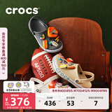 卡骆驰（CROCS）贝雅卡骆班洞洞鞋轻便耐磨一脚蹬休闲鞋女鞋时尚沙滩鞋|205089 黑色/白色-066(含智必星) 43 (270mm)