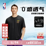 NBA官方夏季男女情侣哈利伯顿运动t恤户外宽松短袖速干衣篮球服上衣 詹姆斯/速干T恤（黑色） M