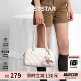 欧时纳（JUST STAR）孙怡同款法棍包女包2026新款包包轻奢波士顿保龄球腋下包生日礼物