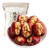 寒山石枣夹核桃仁灰枣夹核桃仁若羌红枣新疆特产坚果核桃仁孕妇休闲零食 灰枣夹核桃仁X30包