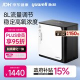 鱼跃家用制氧机8L可调保健孕妇94%氧浓度雾化触屏遥控YU360S