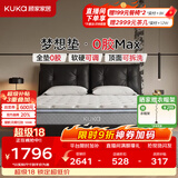 顾家家居（KUKA）梦想垫MAX全垫0胶床垫5073软硬可调席梦思可拆洗弹簧床垫2026新款