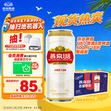 燕京啤酒 U8小度酒8°P啤酒500ml*18听 整箱装  现货热卖
