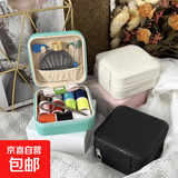 针线盒家用高质量新款缝衣线手缝线缝纫机专用线缝补磁吸便携收纳 粉套装（11色线+6件缝纫工具）