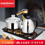 金灶（KAMJOVE）K9自动上水电热水壶全智能茶台烧水壶一体煮水壶电茶炉嵌入式煮茶器整套茶具全自动烧水壶泡茶专用 0.9L K9银色
