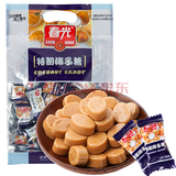 春光 特制椰子糖海南特产水果糖喜糖椰子味浓郁椰奶糖休闲零食小吃 【袋装】特制椰子糖120gx3袋
