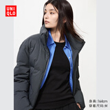 优衣库HEATTECH ULTRA WARM圆领T恤/长袖女装478965 485844 478965/09黑色 2XL