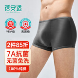 蓓安适一次性内裤男士平角纯棉【7A级抗菌】无菌大码免洗日抛3XL