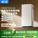 贝昂无耗材空气净化器家用除甲醛除过敏原杀菌消毒医用级空气消毒机除尘除烟味异味净化器【消毒认证】 【WiFi鸿蒙版】除甲醛净化器X5SH