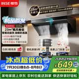 樱雪（INSE）侧吸式抽油烟机 家用23风量大吸力厨房脱排吸油烟机挥手智控免拆自清洗烟机 CXW-280-251C2 Pro