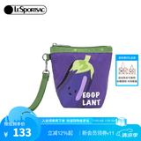 LeSportsac乐播诗新款包包女包化妆包可爱零钱包手拿包女生日礼物 酷茄子