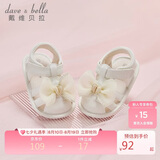 戴维贝拉（DAVE＆BELLA）女宝宝婴儿步前鞋公主鞋夏季新生儿童鞋软底轻便