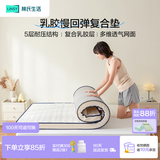 林氏生活乳胶床垫记忆棉学生租房宿舍薄专用海绵单人90x190加厚0.8x1.9m 【旗舰款丨高密度海绵】3cm 200cm*90cm