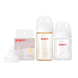 贝亲（Pigeon）新生儿喂养套组（160ml+240ml+S号奶嘴）