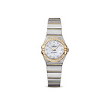 欧米茄（OMEGA）瑞表星座石英镶钻女表24mm123.25.24.60.55.004  中秋礼物