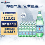圣培露（S.PELLECRINO）意大利含气天然矿泉水气泡水 饮用水 500ml*24瓶