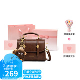 viney【陈妍希同款】包包女包牛皮斜挎剑桥包轻奢七夕情人节礼物送女友