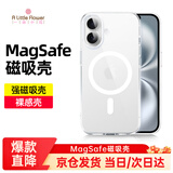 ALittleFlower【热销40W+冰透散热】适用苹果16手机壳iphone16保护套新款磁吸超薄防摔软壳高透白男女款简约