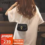 viney包包女包牛皮斜挎手机包洋气单肩链条包生日七夕情人节礼物送女友