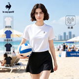 乐卡克法国公鸡2026年夏新品男女同款百搭多色短袖T恤L262UECTTS05抗菌