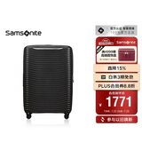 新秀丽行李箱28英寸拉杆箱娜扎同款大波浪箱大容量旅行箱包密码箱KJ1黑