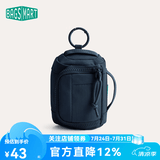 BAGSMART迷你随行仓收纳包可拆卸小巧挂件包可爱随身便捷证件零钱包耳机包 深蓝