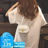 viney包包女包牛皮斜挎手机包洋气单肩链条包生日七夕情人节礼物送女友