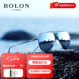 BOLON 暴龙眼镜飞行员蛤蟆镜偏光驾驶墨镜可配近视反光太阳镜男BL8011 D70反光暗黑【高清偏光镜】
