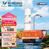 道尔顿（Doulton）净水器家用直饮英国进口 母婴定制款DCP104台上净水机保留矿物质天然滤材无双酚a宝妈母婴人群推荐 DCP104套机（自带/加配各1支和共2芯）