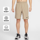 耐克NIKE男子运动裤9英寸及膝 夏季透气速干短裤DM6618-247卡其XL