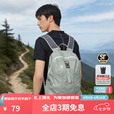思凯乐（SCALER）户外皮肤包男轻便可折叠登山双肩背包女爬山旅行包书包 灰色【成人经典款】22L 22L