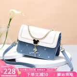 爱情海牛皮包包女包斜挎包品牌单肩包小方包生日七夕情人节礼物送女友
