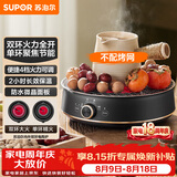 苏泊尔（SUPOR）迷你电陶炉 煮茶器煮茶炉煮茶壶 养生围炉煮茶泡茶办公家用不挑器具SW-DTL05