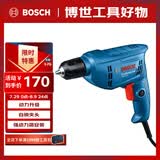 博世（BOSCH）手电钻起子机木材金属钻孔起拧螺丝400瓦 GBM 400 KLE自锁夹头