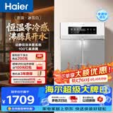 海尔（Haier）管线机【麦浪套系】温热款壁挂式净水器伴侣100%真沸腾全管路UV抑菌饮水机直饮机HGRZ2571-U1