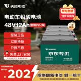 天能电动车电池48V12Ah铅酸电池电瓶车电池非锂电池电摩