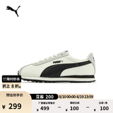 彪马（PUMA）阿甘鞋|运动复古跑鞋男女夏季休闲T头鞋TURIN 362167 米白色-黑色-灰色-19 37