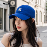 MLB帽子男女棒球帽鸭舌帽软顶休闲遮阳送礼3ACP7701N-50BLS