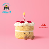 Jellycat趣味生日蛋糕可爱公仔食物毛绒玩偶娃娃送礼生日礼物 趣味生日蛋糕 Medium