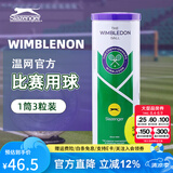 史莱辛格（Slazenger）网球温网官方用球豹子球耐打高弹训练球专业比赛球练习球铁罐装 3粒装铁罐-1筒【340981】