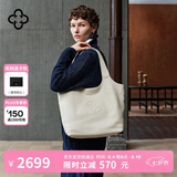 CASSILE【明星同款】卡思乐托特包女真鹿皮轻奢大容量单肩包生日礼物