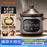 九阳（Joyoung）电炖锅电炖盅4L大容量紫砂预约电砂锅 多功能锅 智能定时精炖煮粥煲汤锅DG40K-GD408