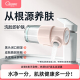 复旦申花水叮当纳湃水龙头过滤器卫生间洗脸净水器自来水净化除氯洗漱 瓷韵白标配+3支纳湃ACF滤芯
