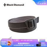 Black Diamond黑钻户外编织BD钻石矿腰带男士简约时尚百搭免打孔便捷调节裤带 Black-D3I5 M