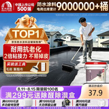 雨虹防水可外露水性沥青涂料 防水涂料屋顶 屋面防水补漏材料 黑色2KG